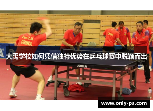 大禹学校如何凭借独特优势在乒乓球赛中脱颖而出