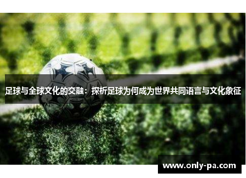 足球与全球文化的交融：探析足球为何成为世界共同语言与文化象征